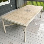 11 3/4 Tiles For Patio Table