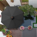 8 Foot Patio Umbrella Replacement Canopy
