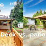 Difference Between Patio And Deck