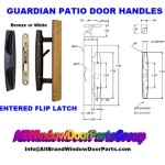 Guardian Patio Door Replacement Parts