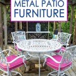 How To Repaint Cast Aluminum Patio Furniture
