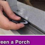 How To Rescreen A Patio Screen Door