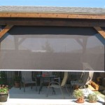 Pull Down Shade For Patio