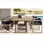 Restoration Hardware Teak Patio Furniture