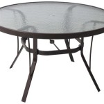 Round Glass Patio Table Top
