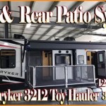 Toy Hauler With Two Patios