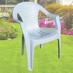 White Plastic Stacking Patio Chairs
